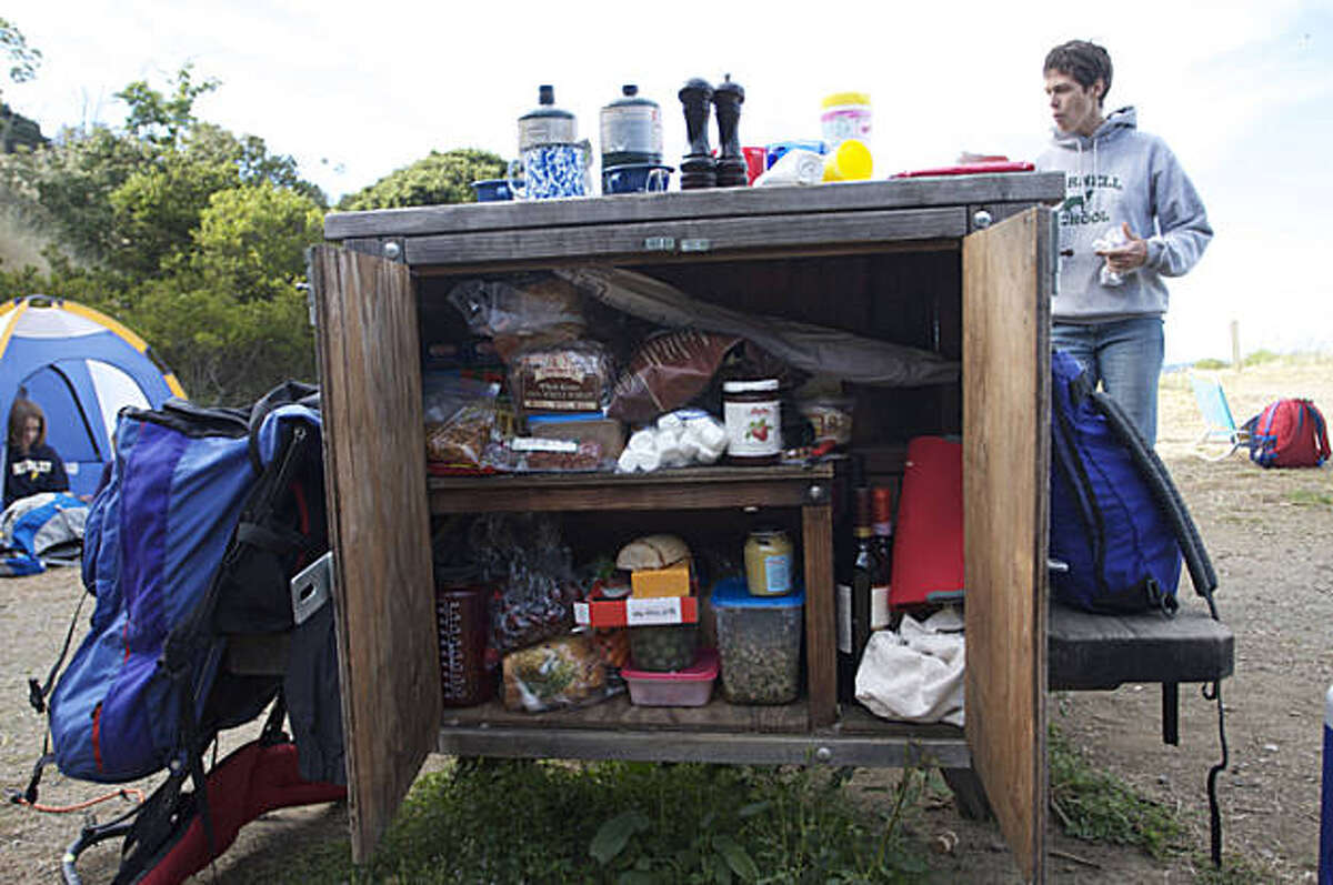 Pitching a tent on Angel Island An urban camping story