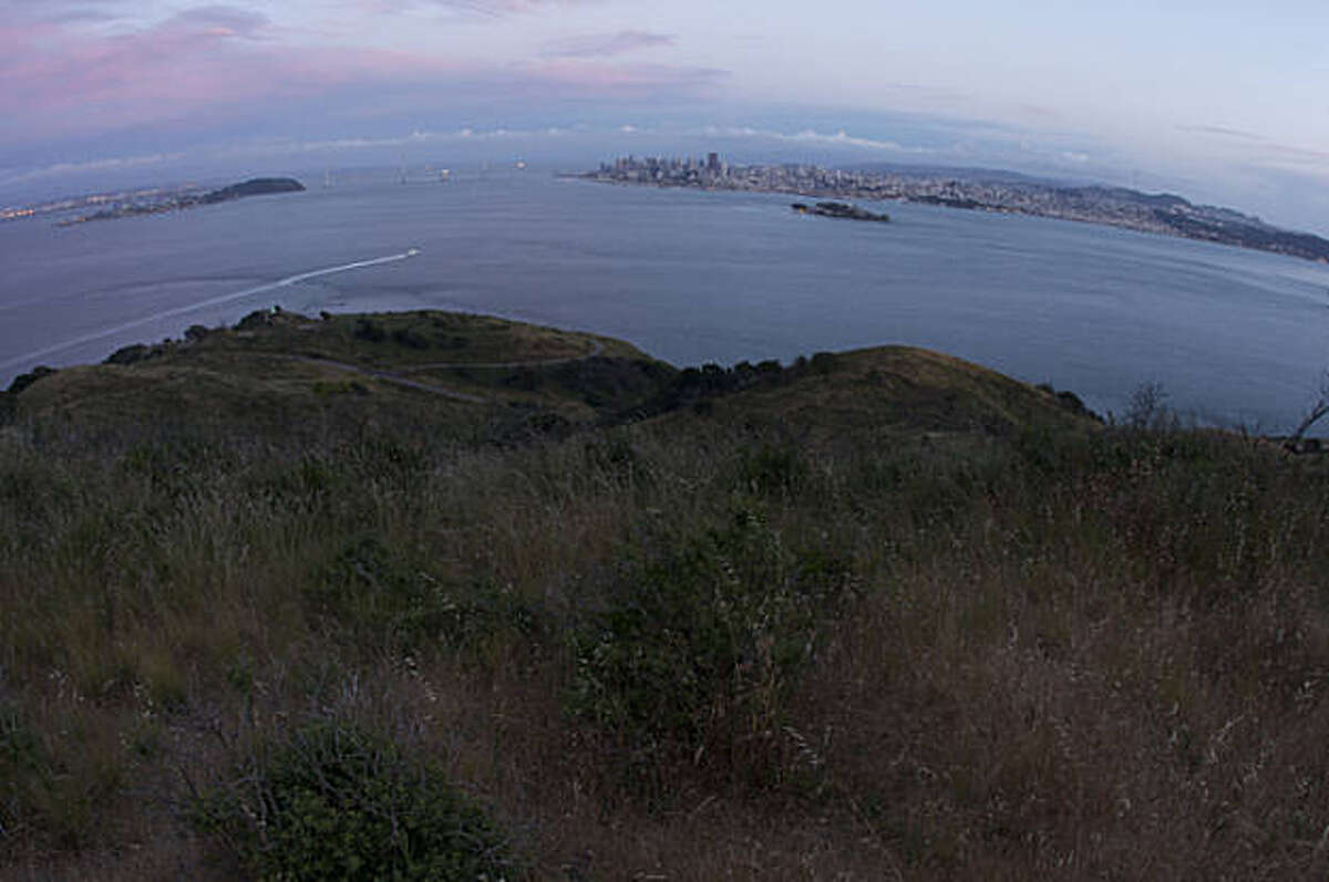 Pitching a tent on Angel Island An urban camping story
