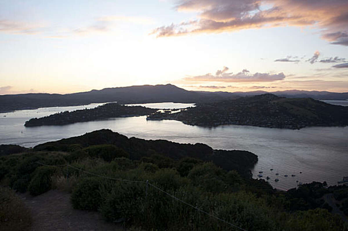 Pitching a tent on Angel Island An urban camping story