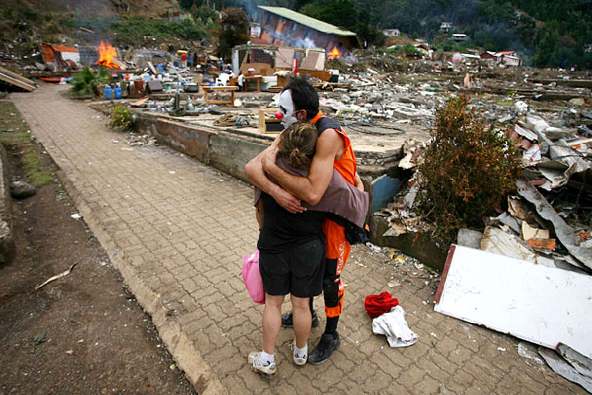 Aftermath of Chile Earthquake