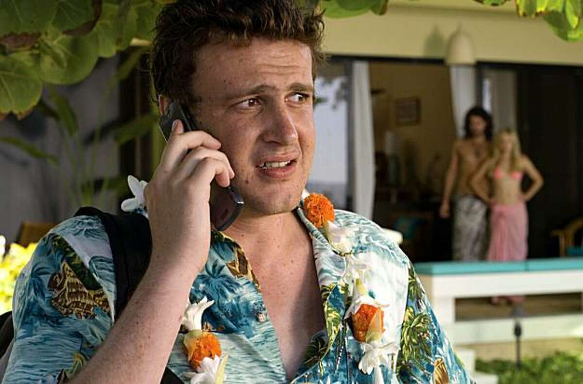 In this image released by Universal Pictures, Jason Segel is shown in a scene from "Forgetting Sarah Marshall"