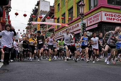 Runners Of Many Stripes Race For New Year