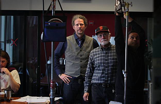 Students immersed in the craft of filmmaking