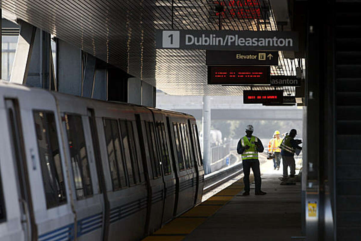 BART opening West Dublin/Pleasanton Station