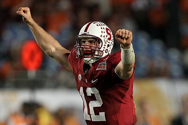 Quarterback Andrew Luck will return to Stanford