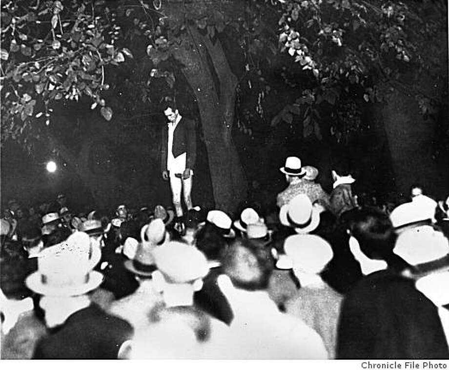 The Last Lynching In California SFGate