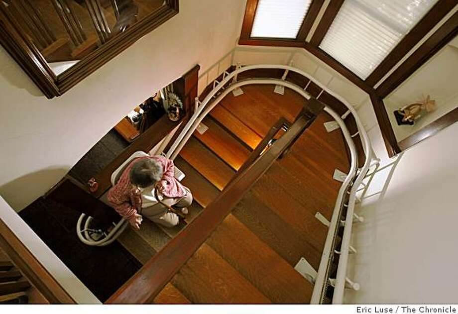 stair lifts bridge mobility gap without being intrusive sfgate