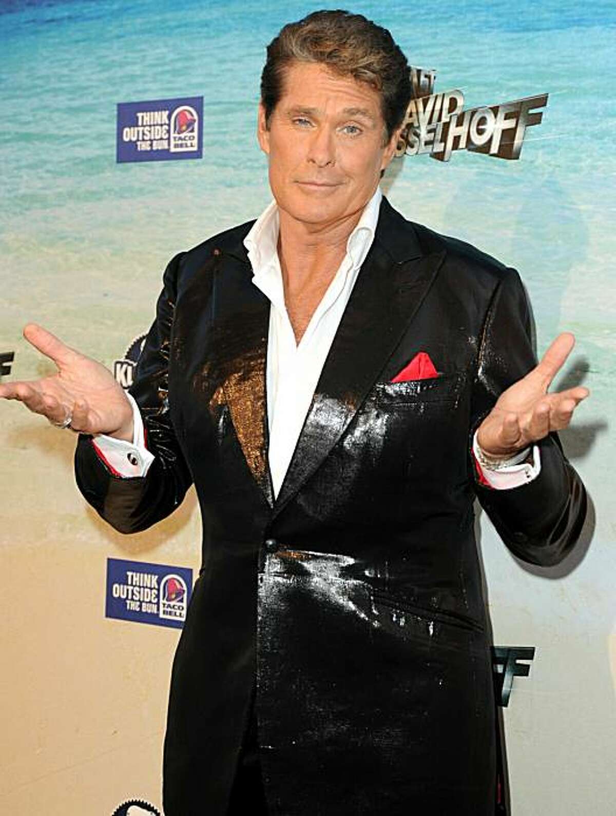 CULVER CITY, CA - AUGUST 01: Actor David Hasselhoff arrives at the Comedy Central Roast Of David Hasselhoff held at Sony Pictures Studios on August 1, 2010 in Culver City, California. The "Comedy Central Roast of David Hasselhoff" will air on Sunday, August 15, 2010 at 10:00 p.m. ET/PT.