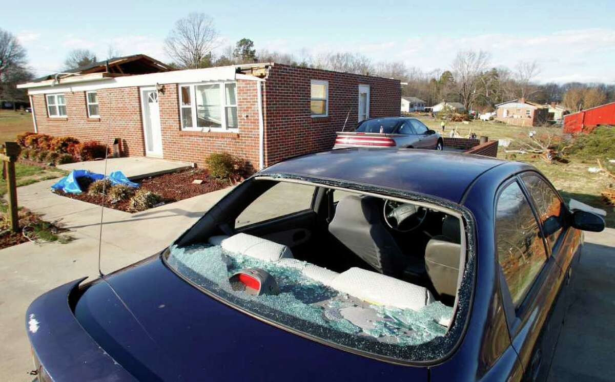 Severe storms in North Carolina