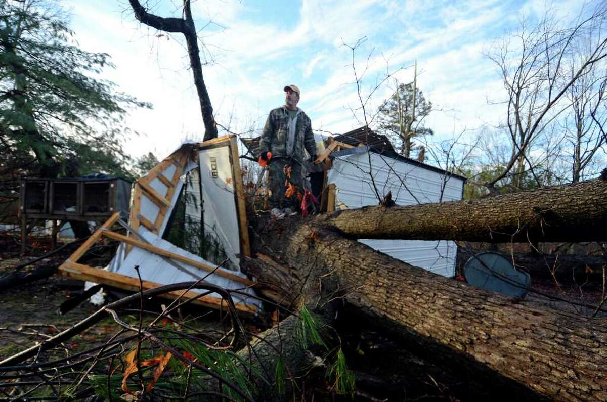 Severe storms in North Carolina