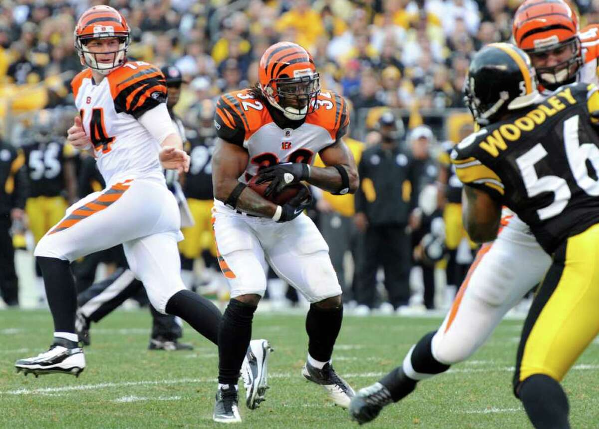 Bengals running back Cedric Benson rushed for 1,067 yards on 273 carries and scored six touchdowns this season.