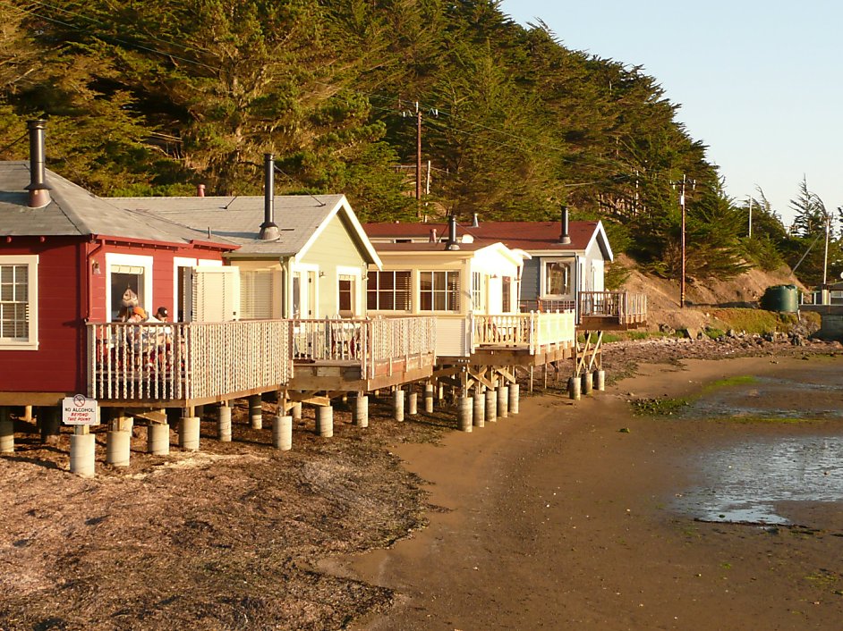 Tides lap at luxury on the shore of Tomales Bay
