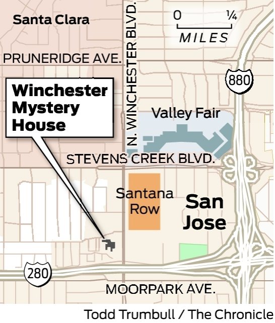 winchester mystery house san jose house plans
