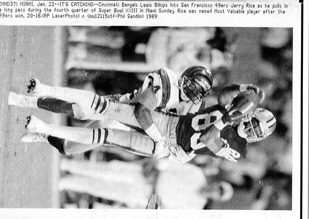 Roger Craig San Francisco 49ers v Bears 1989