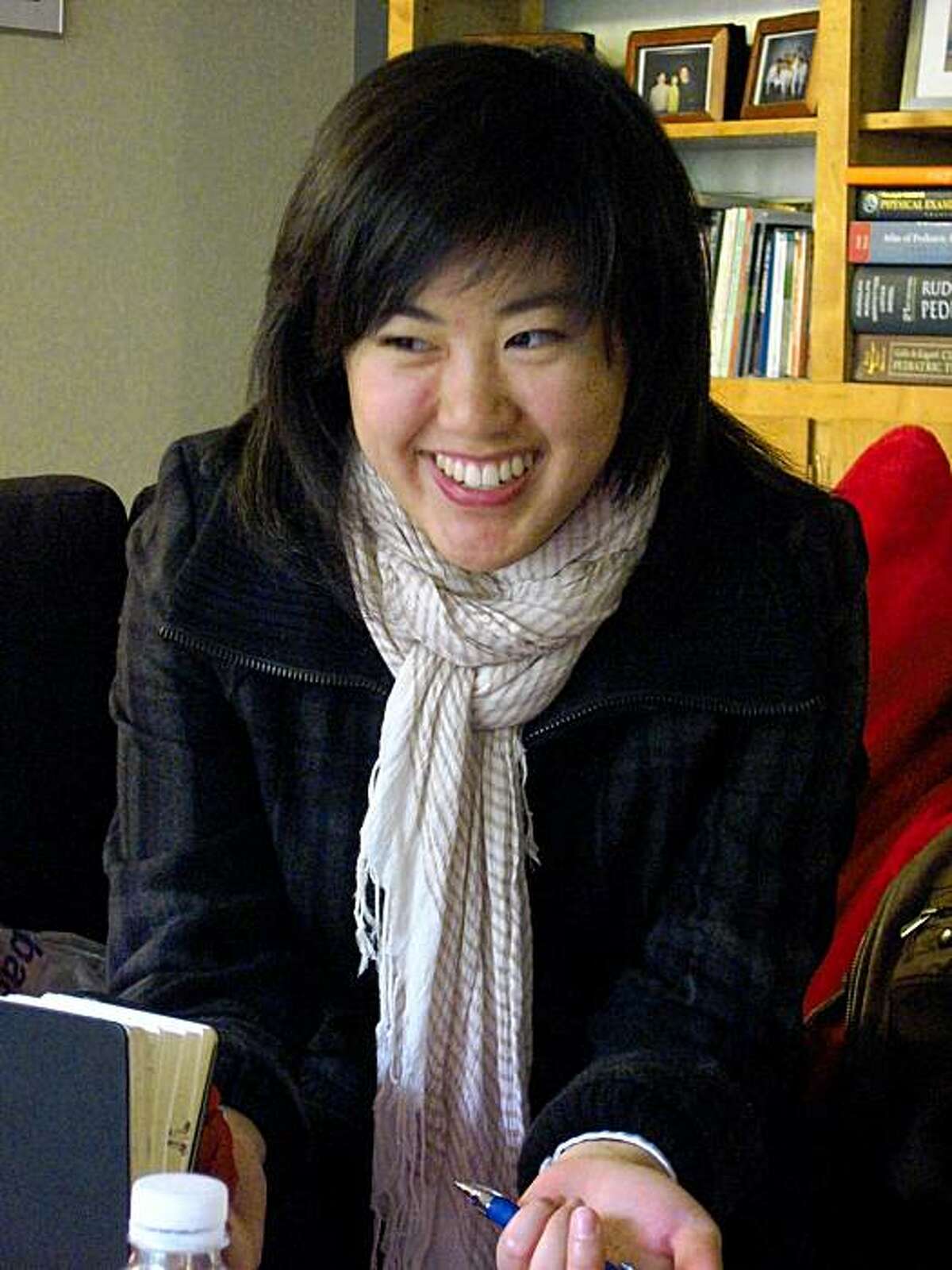 Serena Wu, co-founder of MyMomIsAFob.com and MyDadIsAFob.com, sites that celebrate the offbeat sayings and doings of Asian immigrant parents everywhere.