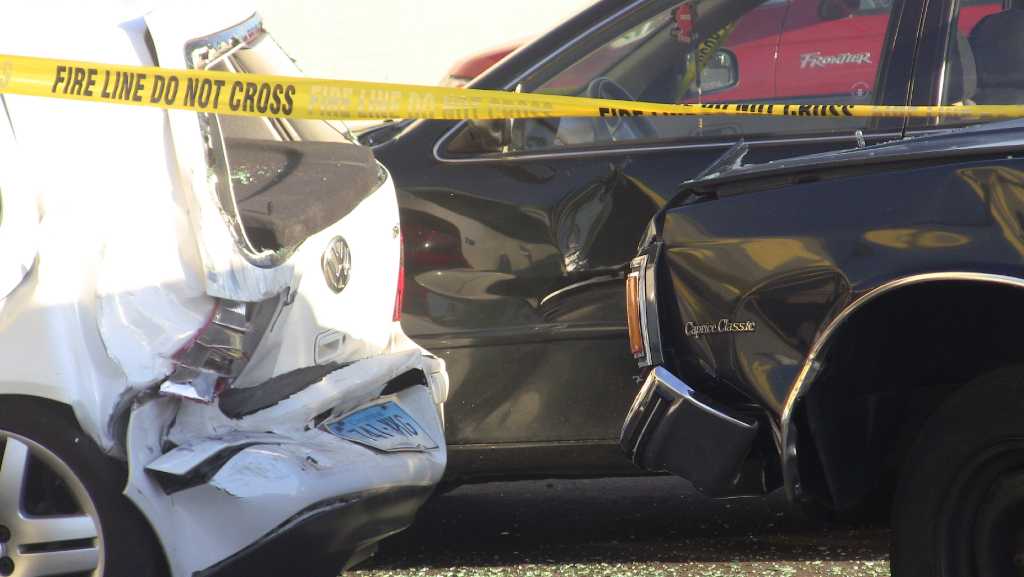 Driver hospitalized after car crashes into Bridgeport building