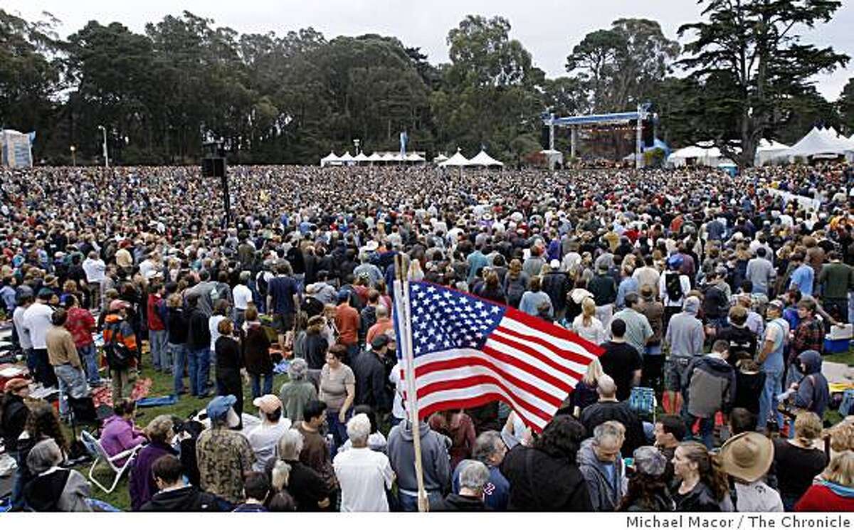 Peace, love and bluegrass take over Golden Gate Park