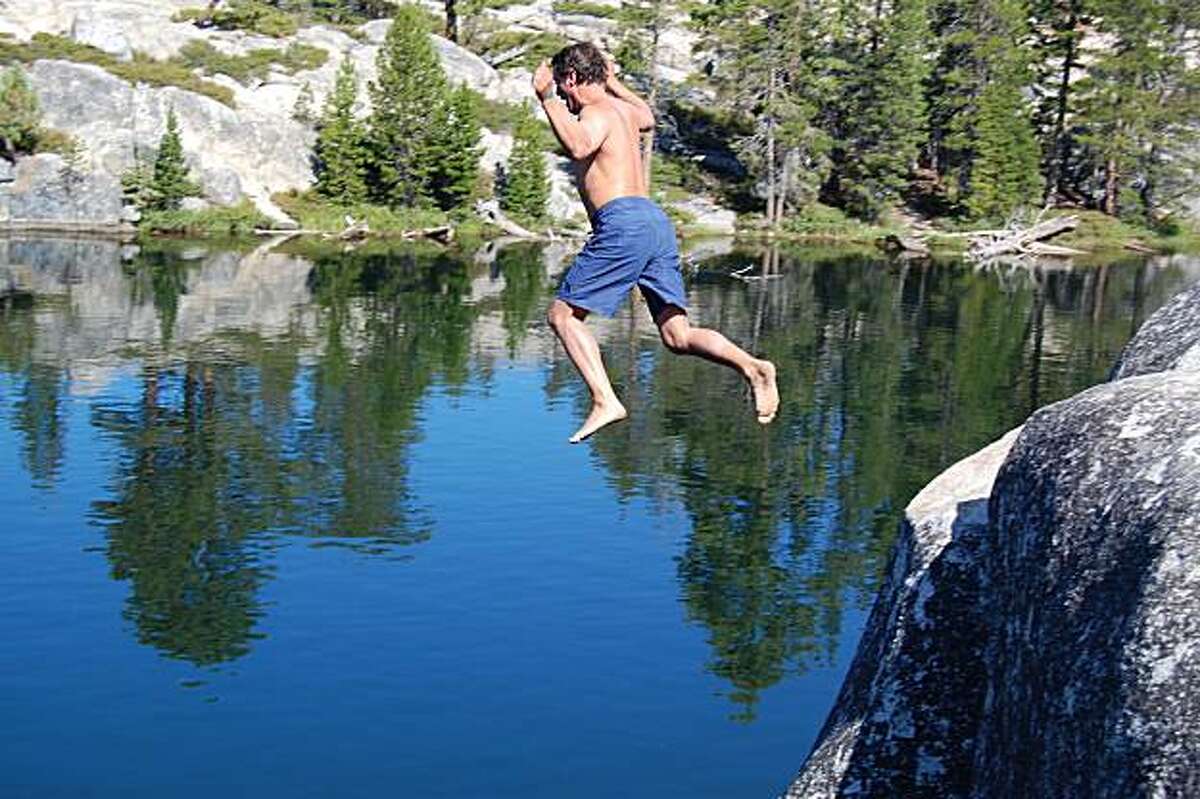 Geronimo! A Great Cliff-jumping Spot In The Sierra