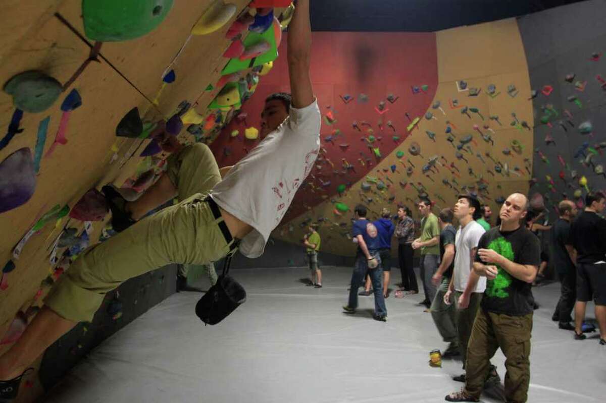 Vertical World climbing gym opens with a party
