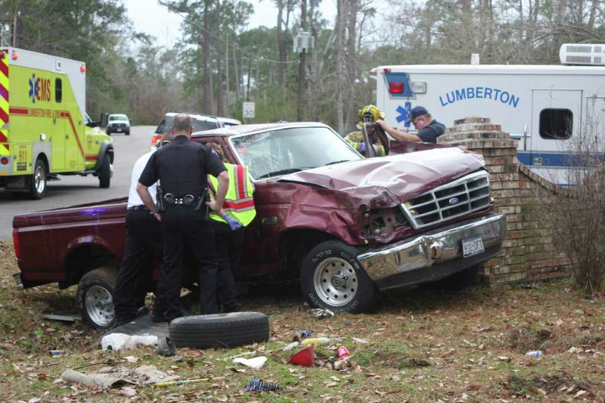 Lumberton accident sends one to hospital