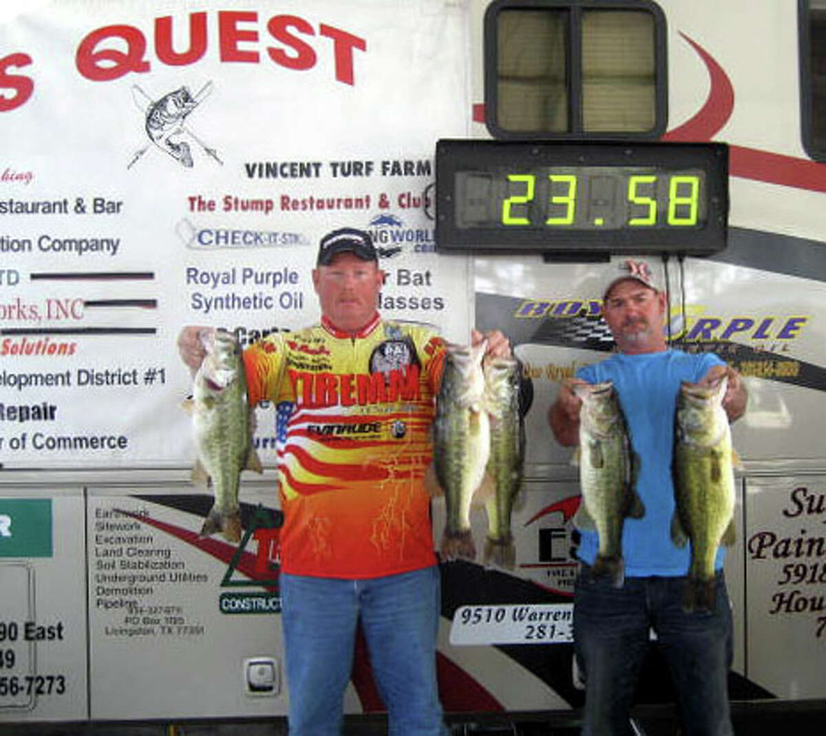 Anglers Quest Rayburn Individual 1st Series 1 Larry Cotten Wins!!