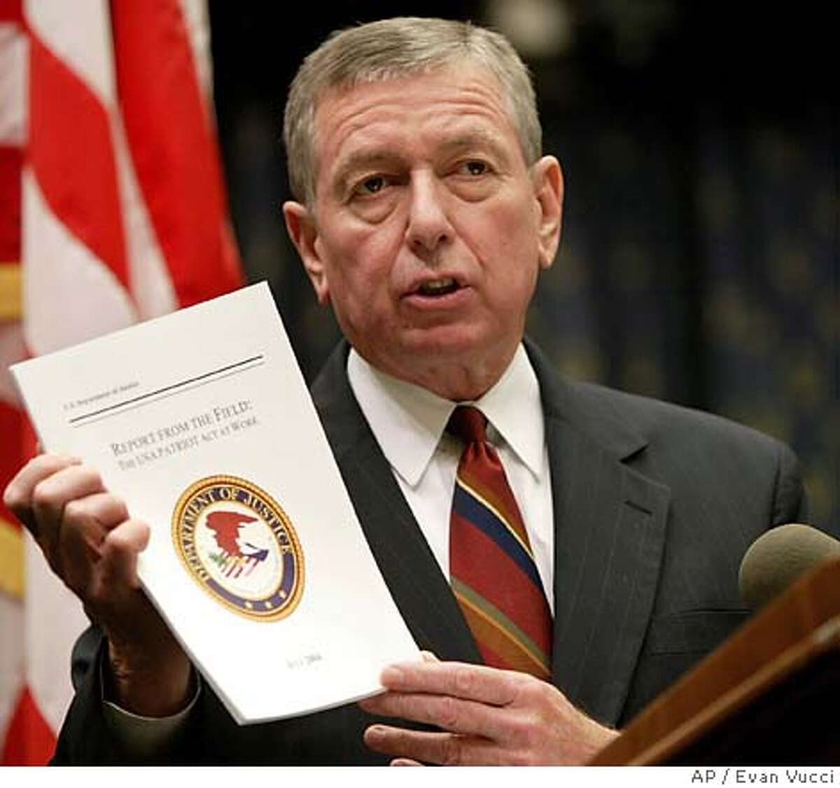 Redemption of John Ashcroft renews hope for Bush