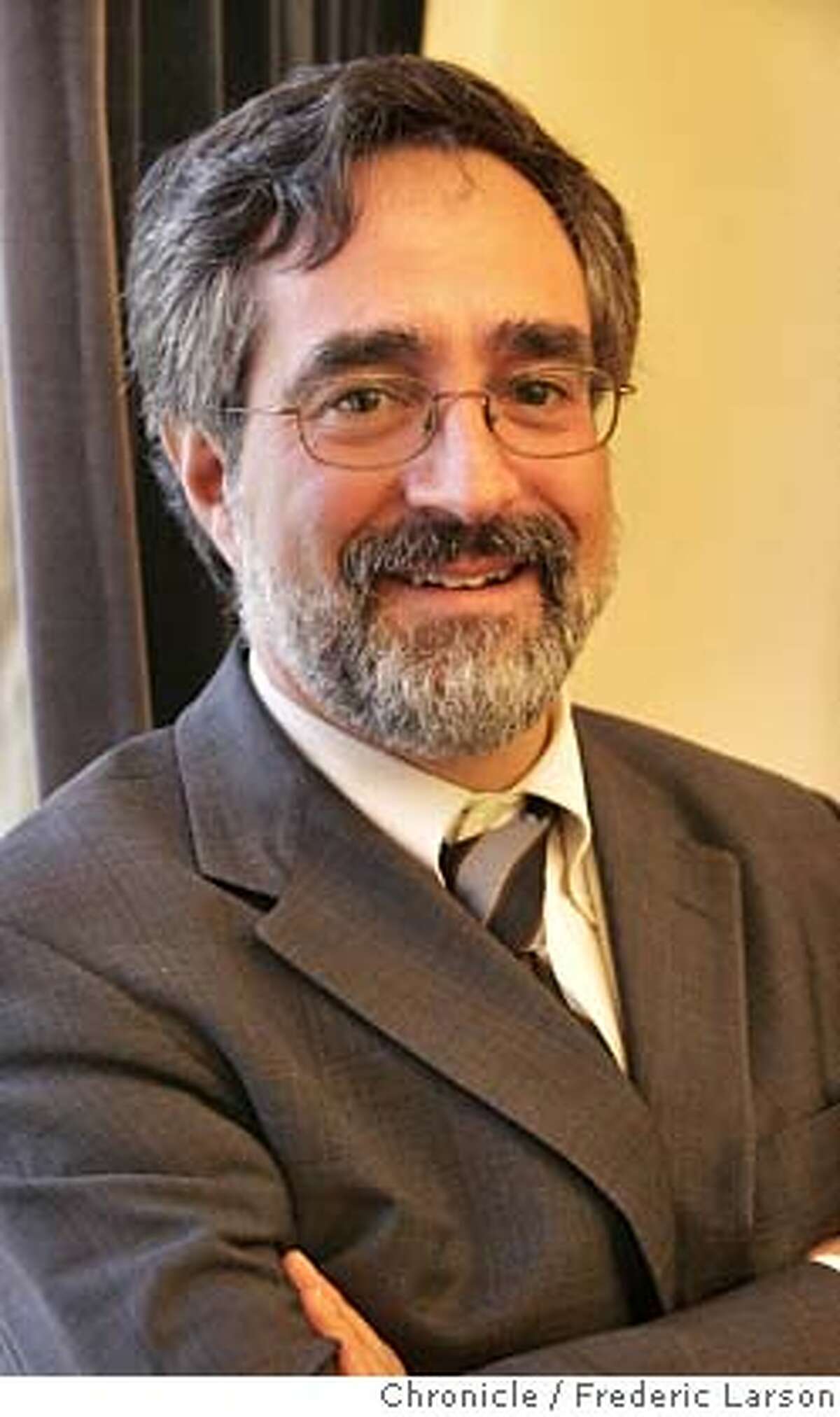 Aaron Peskin, President of the Board of Supervivors who frequents the Cafe Trieste Cafe in Northbeach where he met Roy Mottini. 11/30/06 {Photographed by Frederic Larson} 1/24/07 {Photographed by Frederic Larson} MANDATORY CREDIT FOR PHOTOGRAPHER AND SAN FRANCISCO CHRONICLE/NO SALES-MAGS OUT