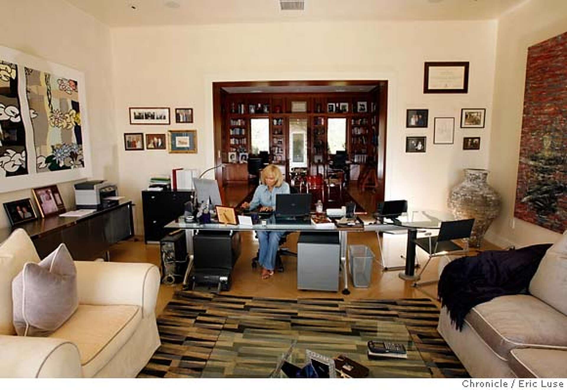 At home with Kathryn Hall / The former ambassador to Austria and her  husband find Napa Valley a congenial place to relax, entertain, make wine