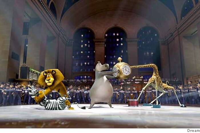 Dreamworks keeps it real for animated animals on the run from a New York zoo  in 'Madagascar'