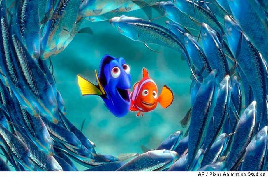 finding nemo fish characters