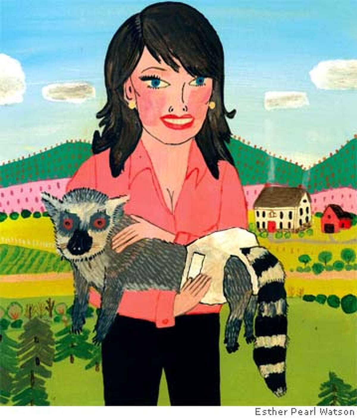 Exotic pets. Illustration by Esther Pearl Watson