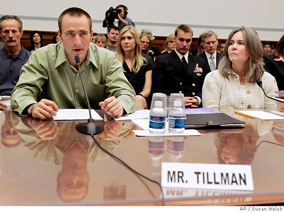 Cover-up alleged in Tillman death