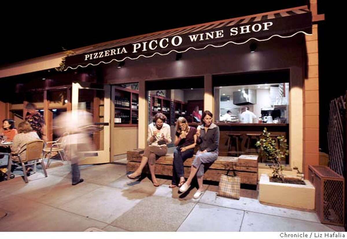 Picco Pizzeria is part of Bruce Hill's new restaurant in Larkspur. Photographed by Liz Hafalia on 9/29/05 in Larkspur, California. SFC