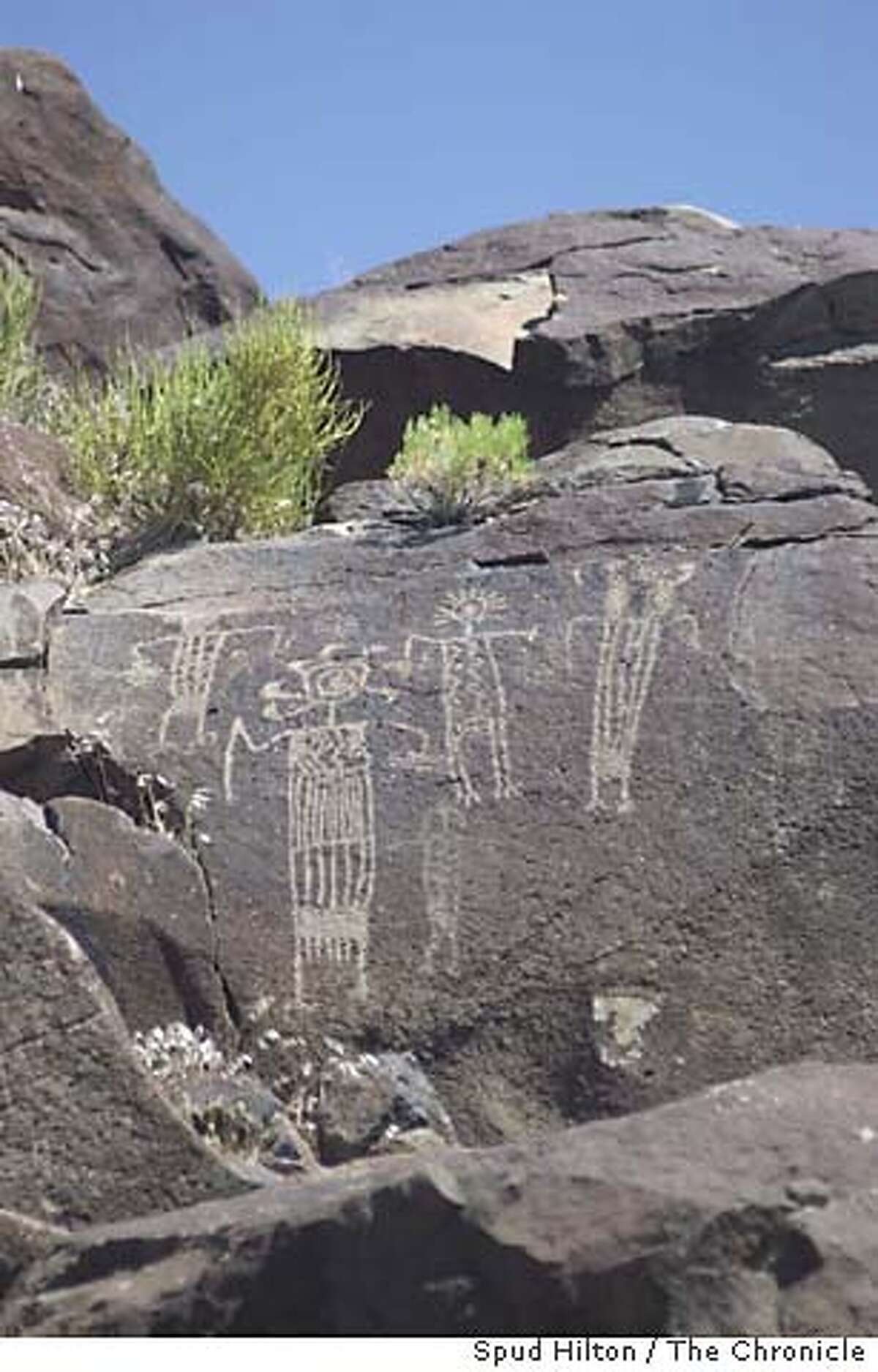 Ridgecrest Rocks Stories in the stones / High-desert canyon a canvas for massive rock ...
