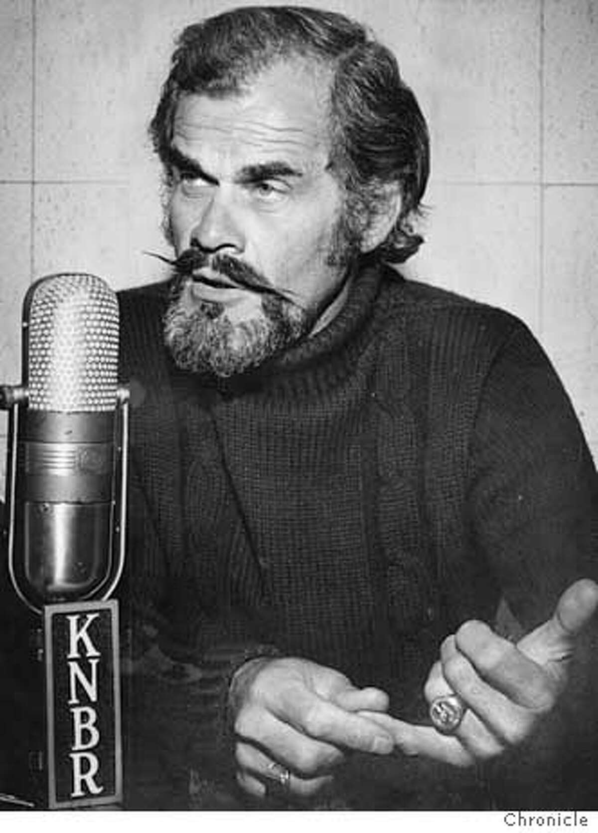 Bay Area Sportscaster Bill King died early Tuesday, Oct. 18, 2005, from complications following hip surgery. He was 78.