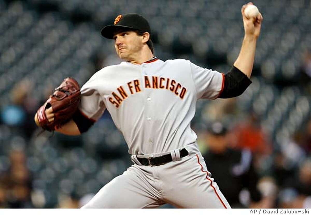 Giants pitcher Barry Zito worries less, dominates more