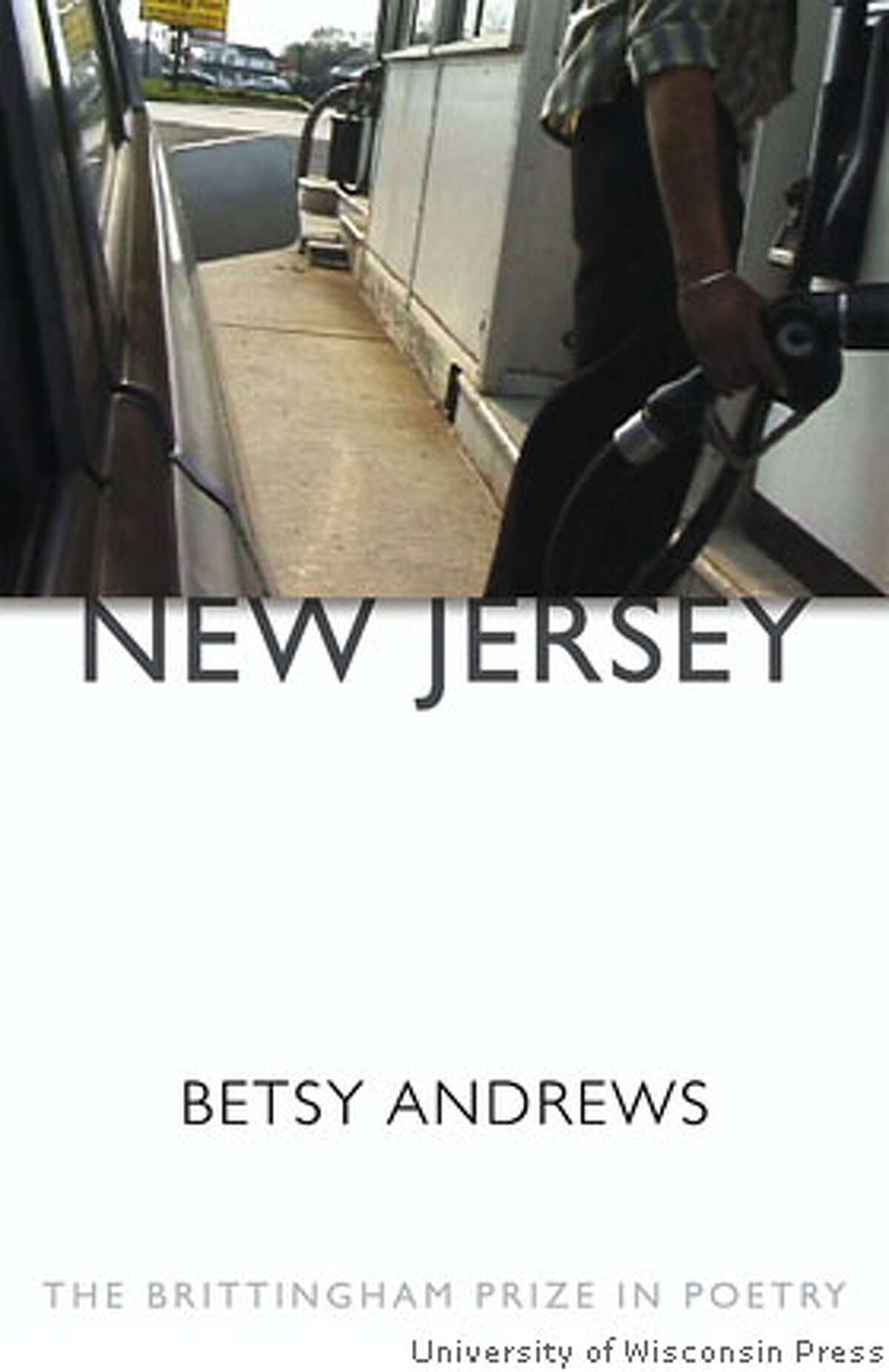 Book cover art for, "New Jersey" by Betsy Andrews.
