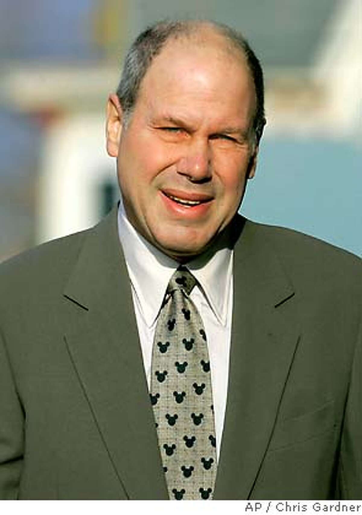 ** FILE ** Disney CEO Michael Eisner arrives at Chancery Court in Georgetown, Del., Thursday, Nov. 18, 2004. The relationship between The Walt Disney Co. and the Weinstein brothers ended Tuesday March 29, 2005. The profitable and prestigious partnership between Disney and the Weinstein brothers soured in recent years as the Weinsteins' ambitions grew, colliding with the need of Disney chief executive Michael Eisner to control the duo.(AP Photo/Chris Gardner) Ran on: 03-31-2005 CEO Michael Eisner clashed with the Weinstein brothers.Ran on: 02-08-2006 3Ms George Buckley will be paid a modest $8.4 million.