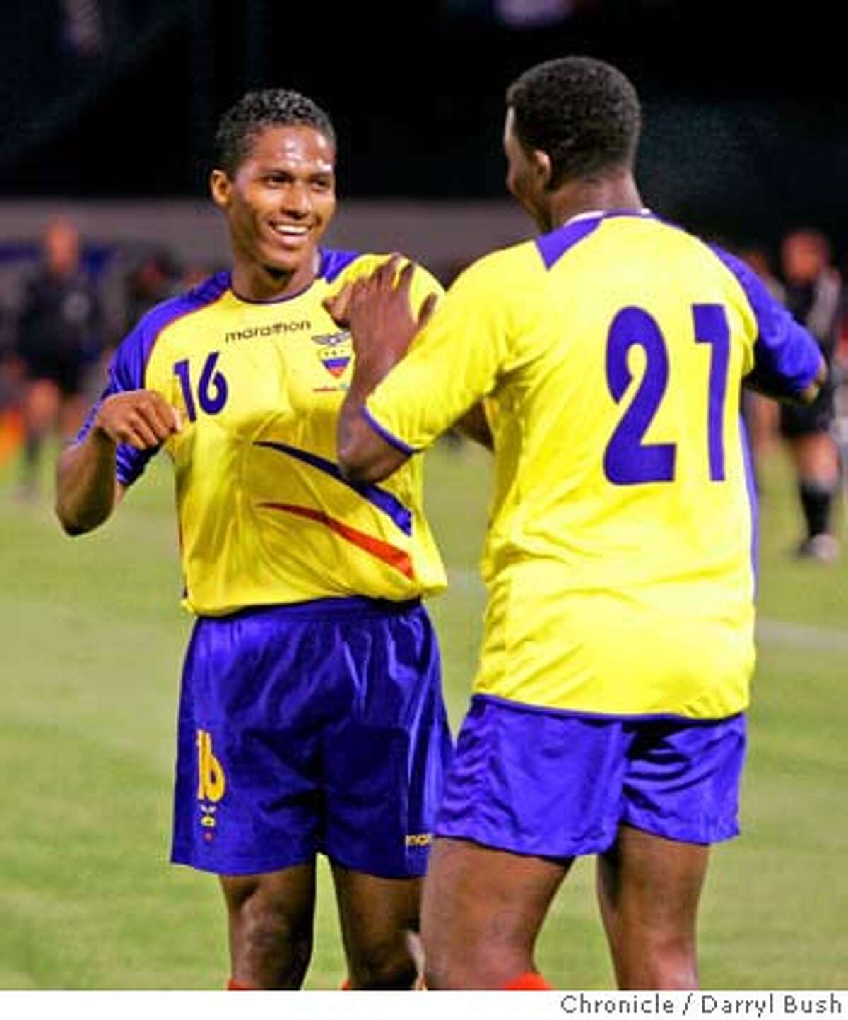 Impressive turnout for Mexico-Ecuador soccer match