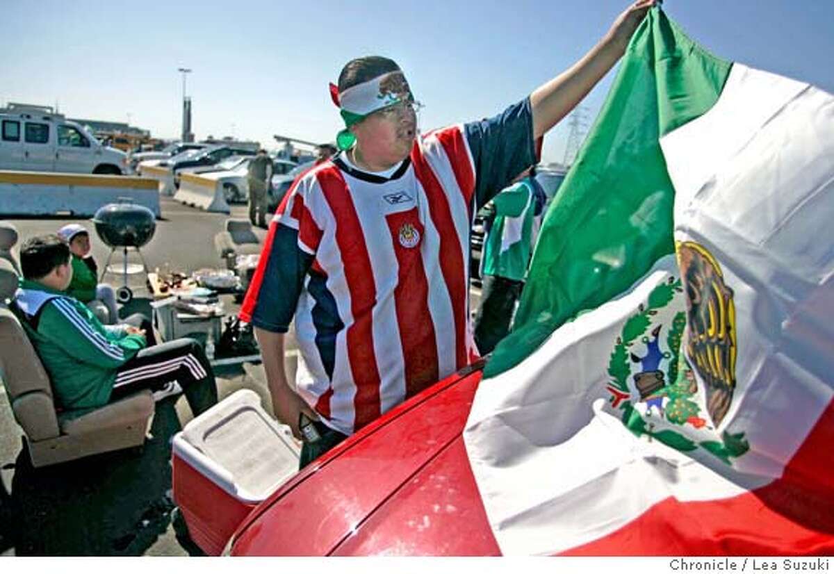 Impressive turnout for Mexico-Ecuador soccer match