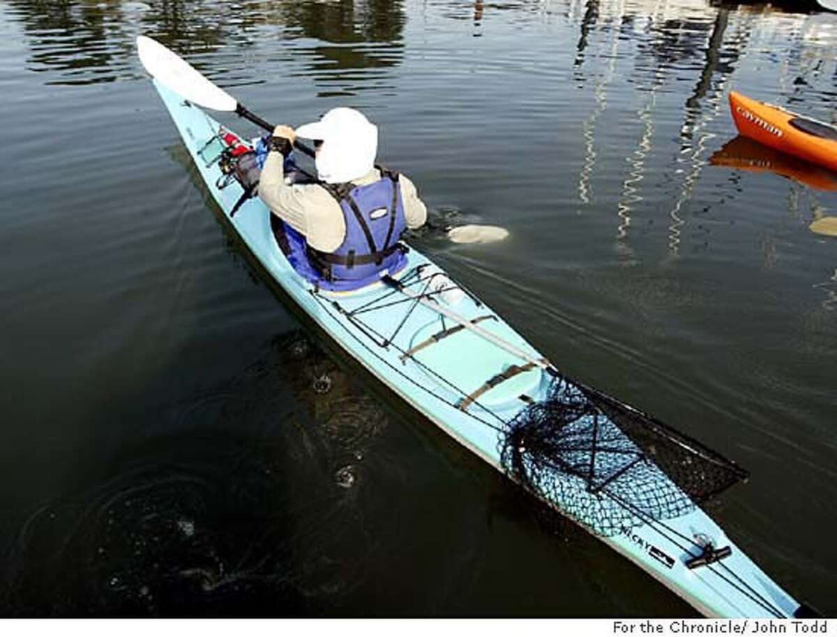 The ultimate float tube / Kayaks coming into their own as fishing platforms