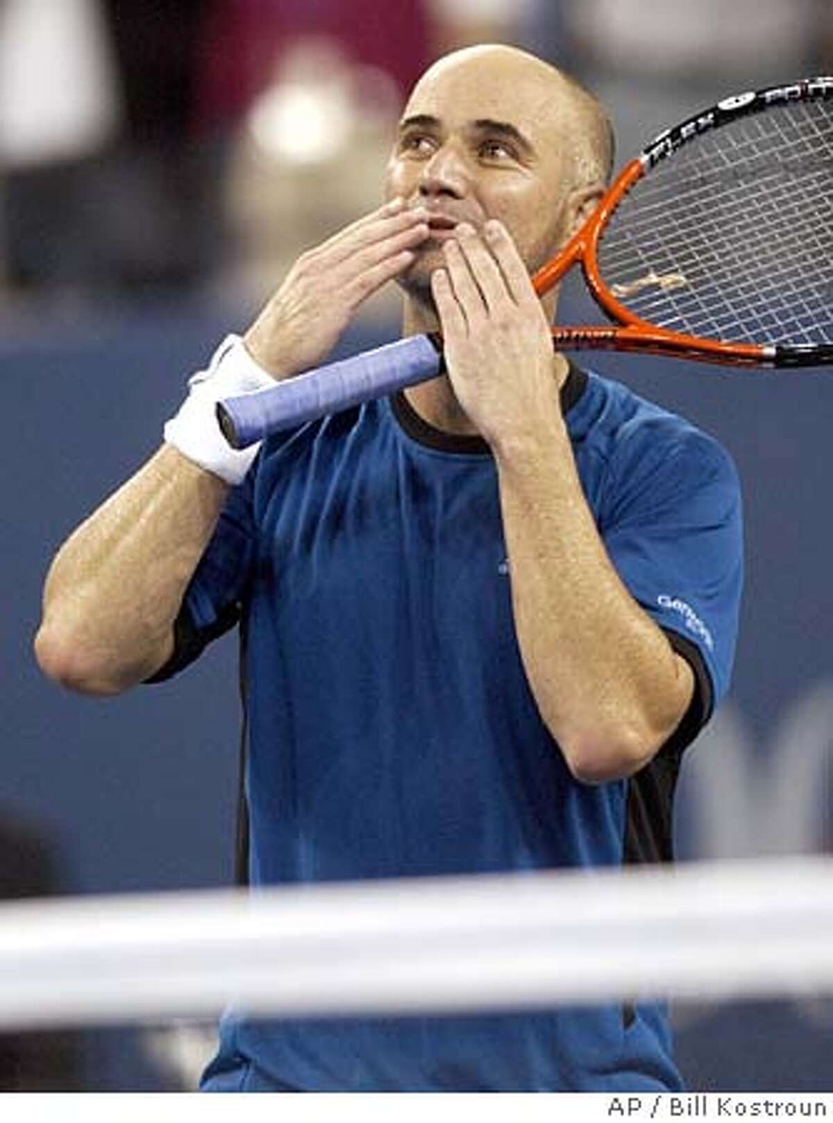 andre agassi us open 2006