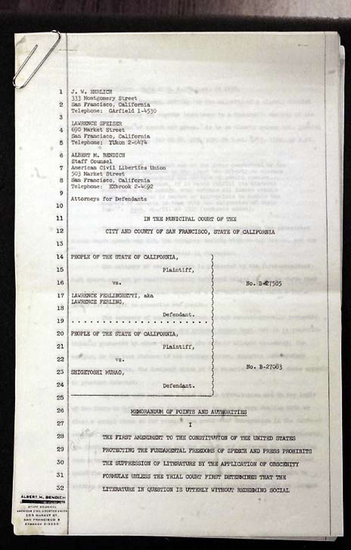 CITY LIGHTS BOOKSTORE 50TH ANNIVERSARY The birth of cool 1953 1960