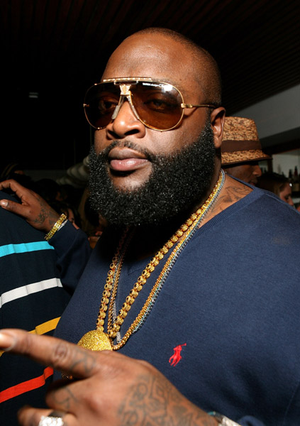 Rapper Rick Ross at Armory