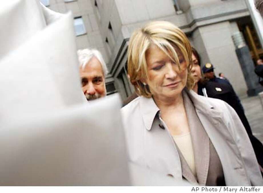 SEC Charges Martha Stewart, Broker Peter Bacanovic with Illegal Insider Trading