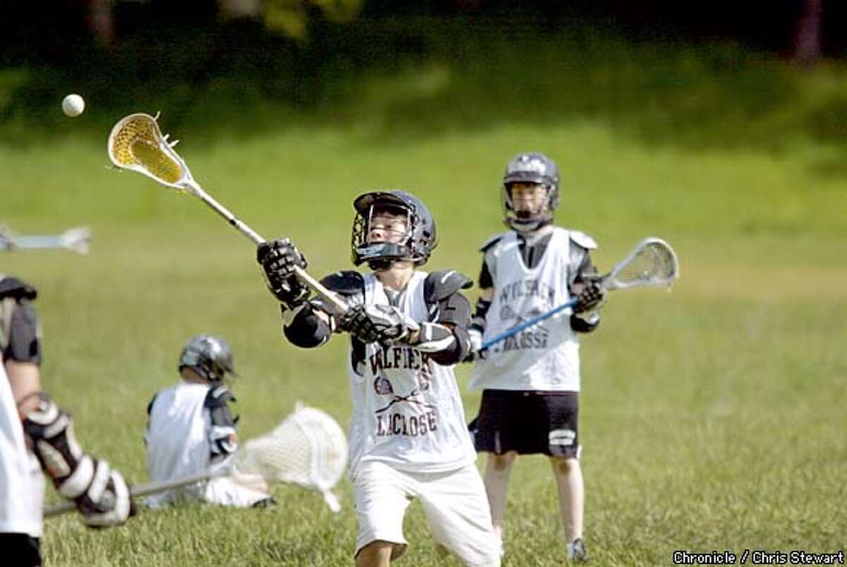 Lacrosse begins edging out baseball on fields in Marin / Players easily