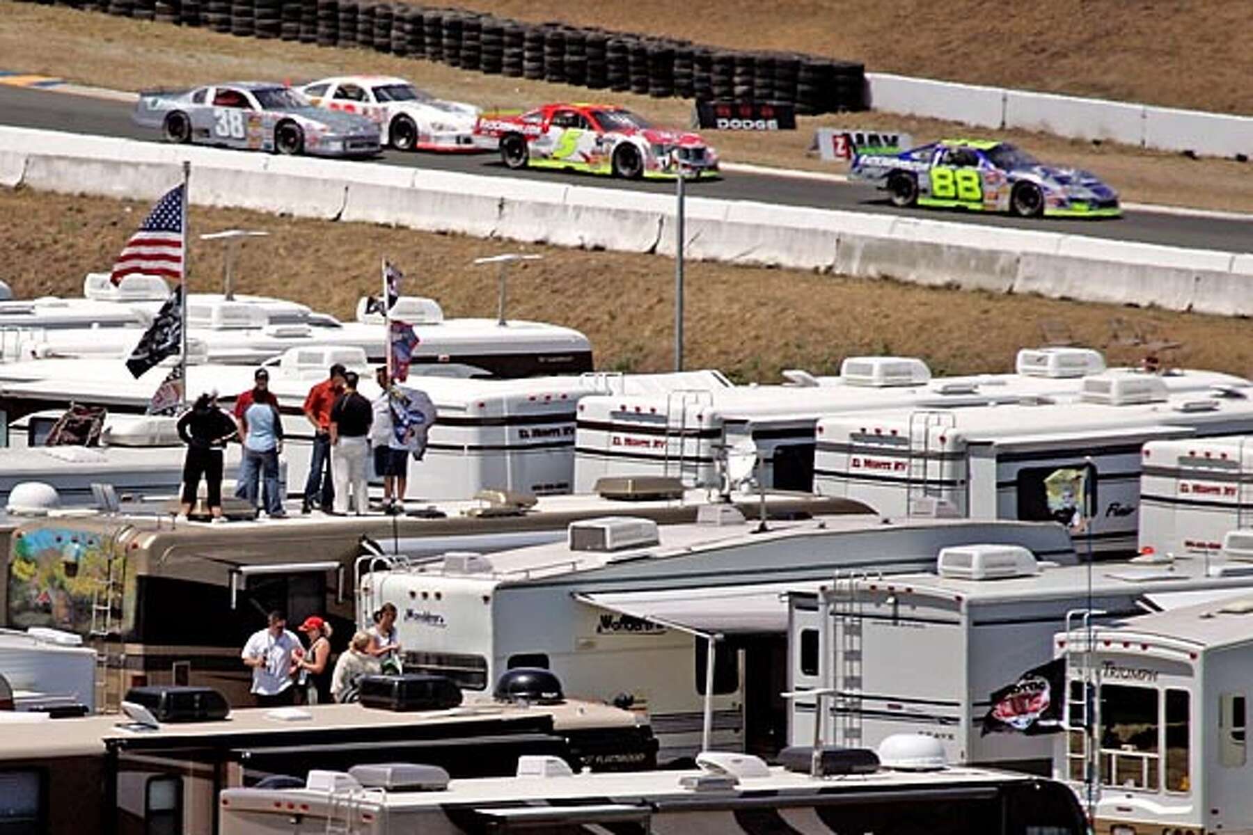 nascar motorcoaches