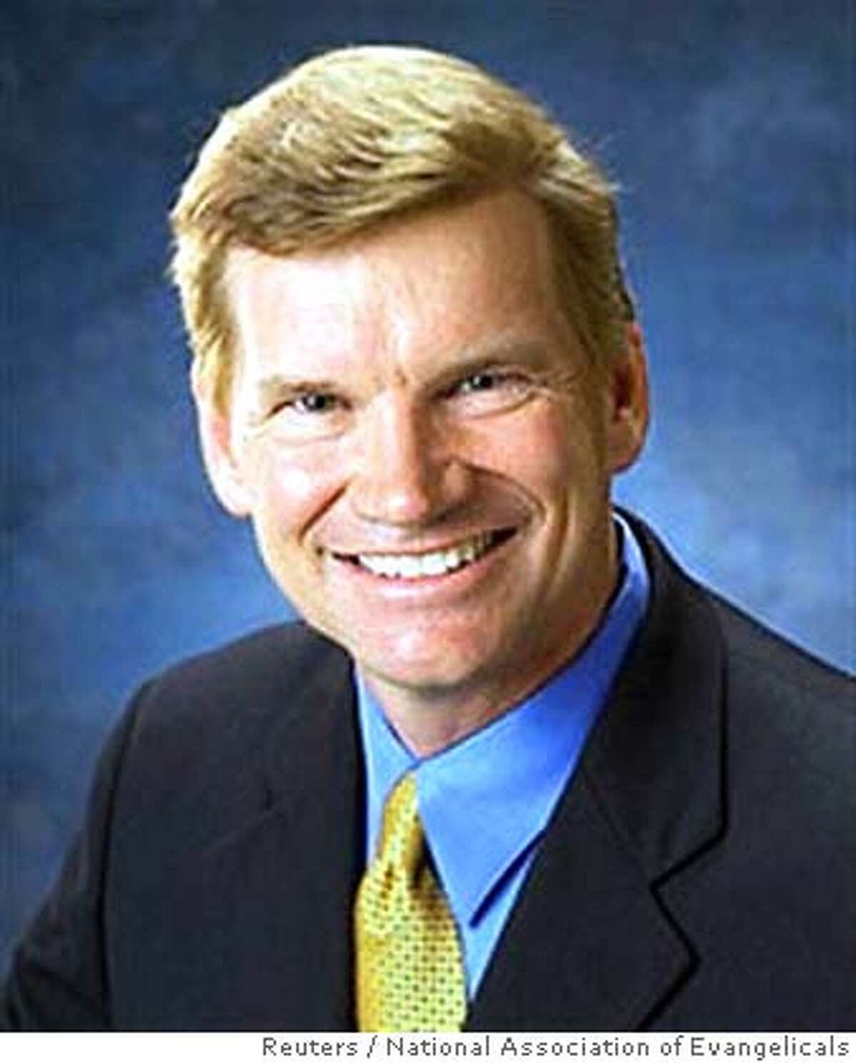 Ted Haggard, the president of the U.S. National Association of Evangelicals, is pictured in this undated photograph. Haggard resigned on November 2, 2006 after being accused of having a sexual relationship with a male escort. Haggard, who denied the accusation, also temporarily stepped down as senior pastor of the New Life Church in Colorado Springs, the church said in a statement. NO ARCHIVES REUTERS/National Association of Evangelicals/Handout (UNITED STATES) Ran on: 11-06-2006 Naomi Robb (right) and other members of New Life Church in Colorado Springs pray at services. Ran on: 11-06-2006 ALSO Ran on: 12-17-2006 Bobby: The vote among movie critics is split.