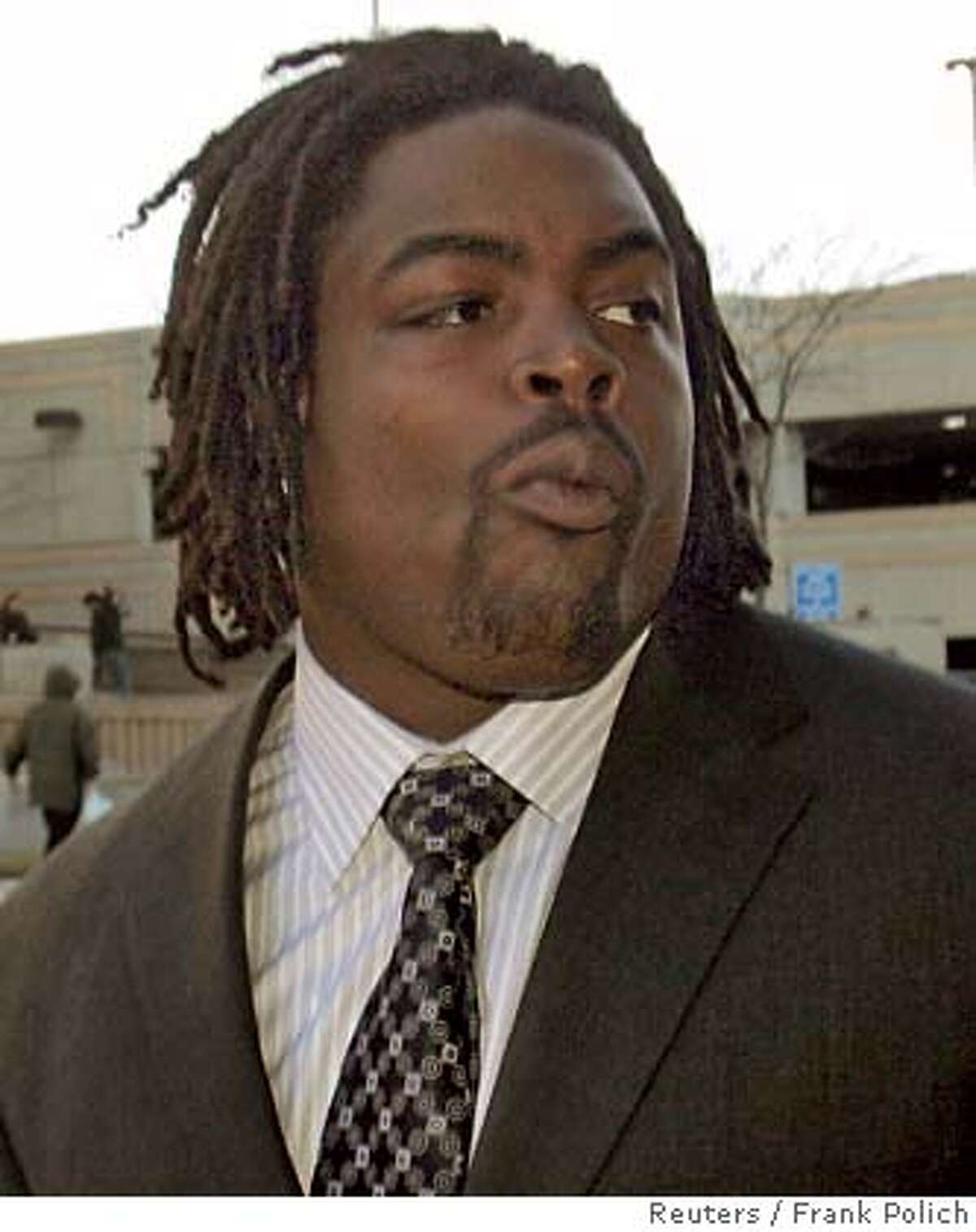 Bears' Tank Johnson faces the music sort of