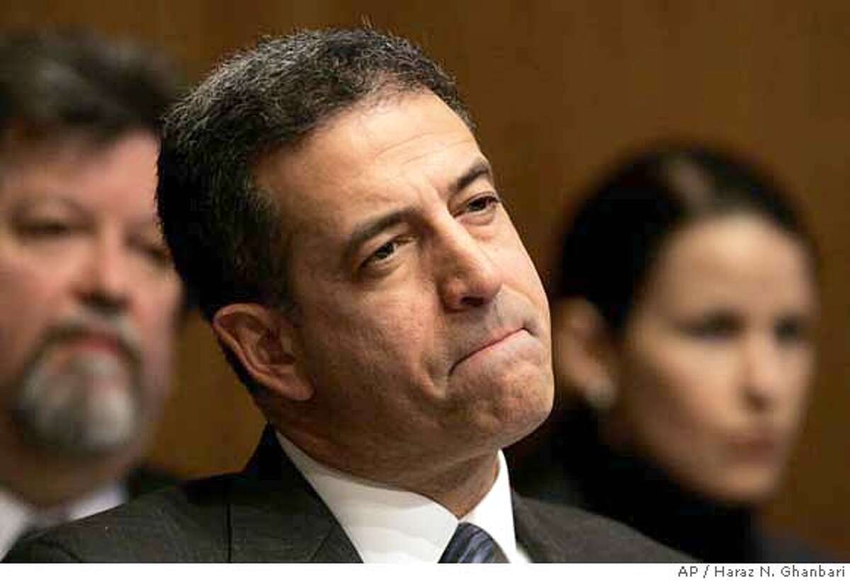 Sen. Russ Feingold, D-Wis., listens to testimony during a Senate Judiciary Committee hearing on Capitol Hill in Washington, Tuesday, Jan. 30, 2007 to discuss Congress' constitutional power to end a war. (AP Photo/Haraz N. Ghanbari)